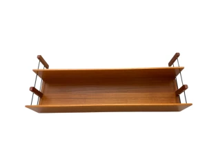 Mid-Century Modern Wall Mounted Shelf by Walter Wirtz for Wilhelm Renz, 1960s